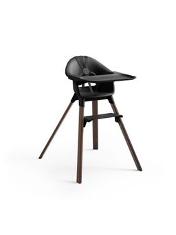 STOKKE - Clikk High Chair Black Warm Brown - Bamboo