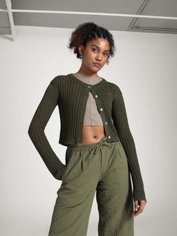 Puma - Yona Womens Slim Fit Full Sleeve Knit Sweater