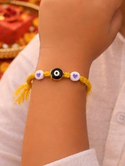 Digital Dress Room - Kids Multi-Color Evil Eye Rakhi