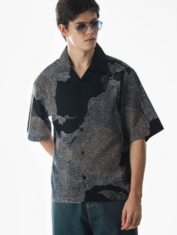 Jack & Jones - Black Oversized Fit Shirt