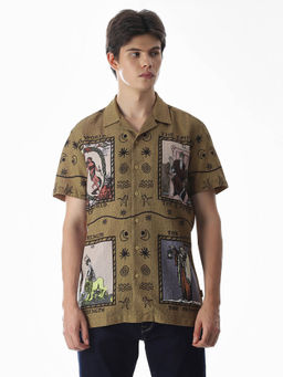 Jack & Jones - Brown Comfort Fit Shirt