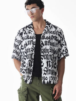 Jack & Jones - White Oversized Fit Shirt