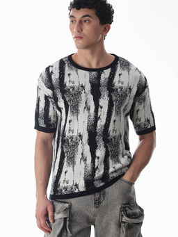 Jack & Jones - White Oversized Fit Pullover T-Shirt