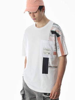 Jack & Jones - White Oversized Fit T-Shirt