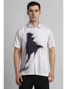 Simon Carter - White Printed Shirt