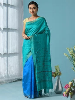 Fabindia - Silk Woven Jamdani Sari