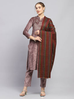 Monte Carlo - Womens Multi-Color Woven Shawl