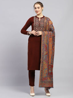 Monte Carlo - Womens Multi-Color Woven Shawl