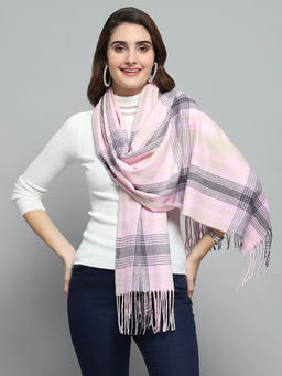 Monte Carlo - Womens Woven Multi-Color Stole