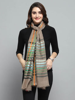 Monte Carlo - Womens Printed Multi-Color Stole