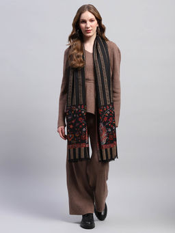 Monte Carlo - Womens Printed Multi-Colored Stole