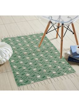 THE HOME TALK - Hand Woven Reversible Area Rugs Carpets For Living Room Bedroom (2x3 feet)