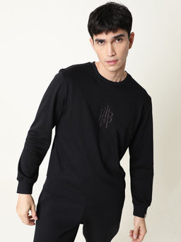 Rare Rabbit - Neor Black Sweatshirt