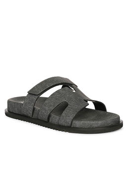 Viviblu - Grey Denim Pu Leather Sandals