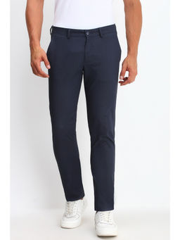Allen Solly - Men Navy Ultra Slim Fit Casual Trouser