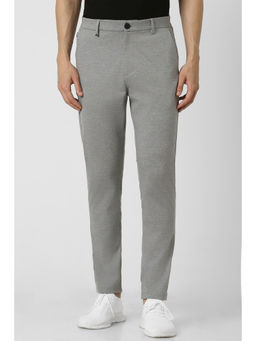 Van Heusen - Men Grey Slim Fit Trouser