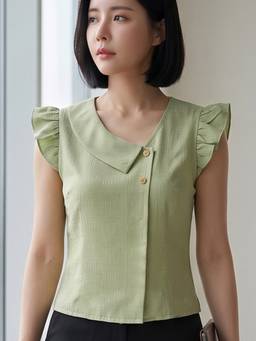 Style Quotient - Women Green Solid Polyester Top
