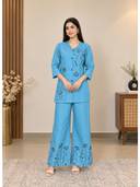 Blue color option, Currently selected