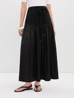 Pomelo - Bow Tie Skirt - Black