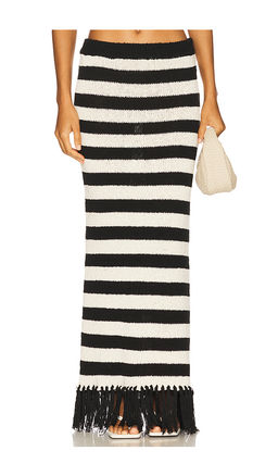 4th & Reckless - Lauryn Knitted Maxi Skirt