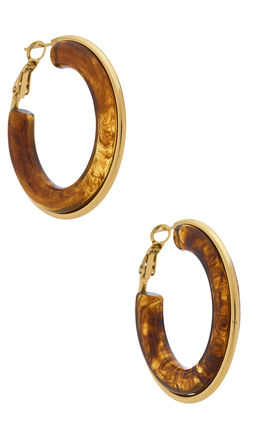 8 Other Reasons - Resin Hoop Earrings