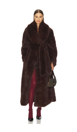 AFRM - Lisbon Maxi Faux Fur Coat