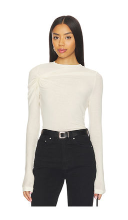 AGOLDE - Lissa Log Sleeve Tee