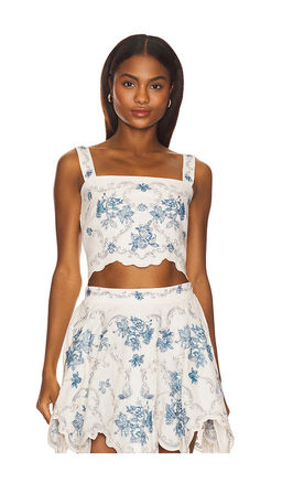Agua by Agua Bendita - Luciana Gloriosa Crop Top