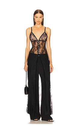 Alice + Olivia - Melodie Lace Maxi Top