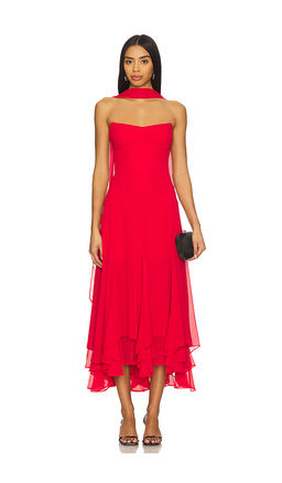 Amanda Uprichard - Monterey Dress With Scarf