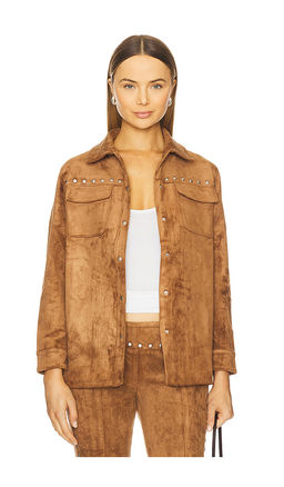 Amanda Uprichard - x REVOLVE Nirvana Suede Jacket