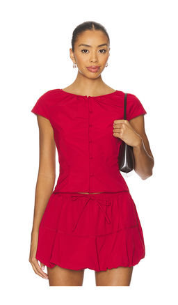 Amanda Uprichard - Pinto Crop Top