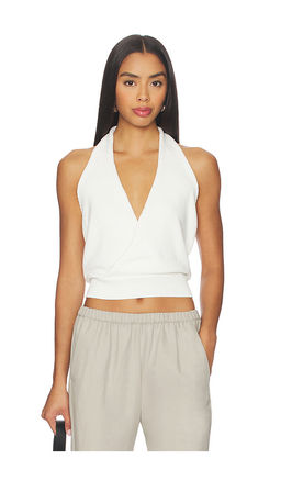 Aya Muse - Knit Halter Crop Top