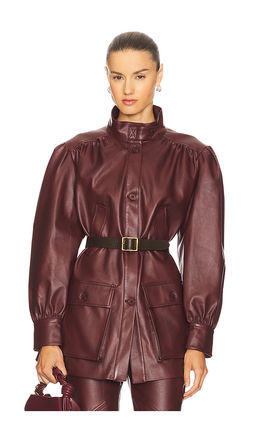 Bardot - Clements Faux Leather Jacket