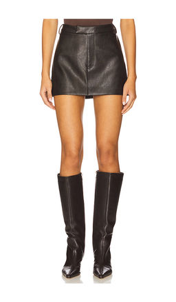Bardot - Maika Faux Leather Mini Skirt