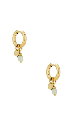 BRACHA - Sage Hoop Earrings