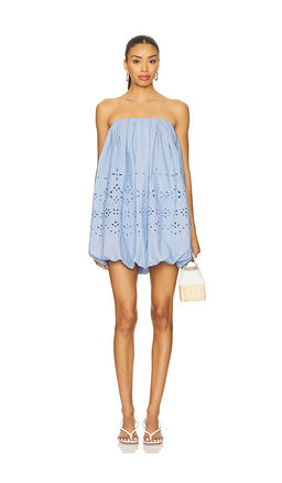 HEMANT AND NANDITA - Tube Balloon Mini Dress