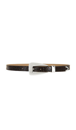 B-Low the Belt - Briar Croco Belt