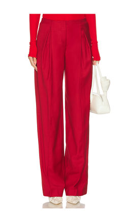Blumarine - Twill Wide Leg