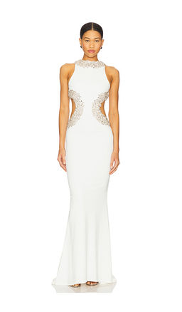 Bronx and Banco - Camila Rhinestone Gown