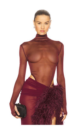 Bronx and Banco - Gaia Mesh Long Sleeve Bodysuit