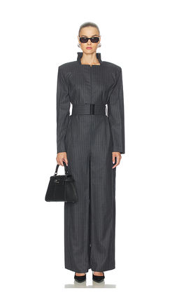 Bevza - Pinstriped Jumpsuit