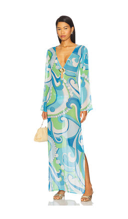 CINCIN - x REVOLVE Flower Maxi Dress