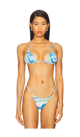 CINCIN - x REVOLVE Era Ruched Triangle Top