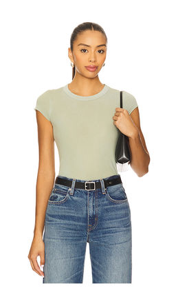 COTTON CITIZEN - Marbella Cap Sleeve Tee