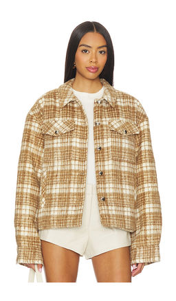GUIZIO - Quilted Plaid Jacket
