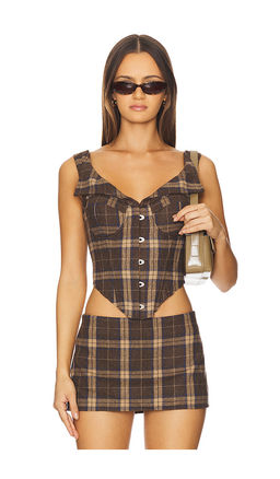 GUIZIO - Chamonix Tartan Corset