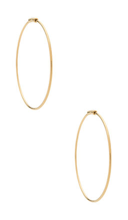 EF COLLECTION - The Perfect Gold Hoop Earrings