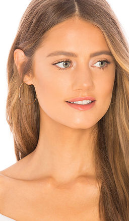 EF COLLECTION - The Perfect Gold Hoop Earring