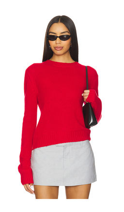 Enza Costa - Easy Long Sleeve Crew Sweater